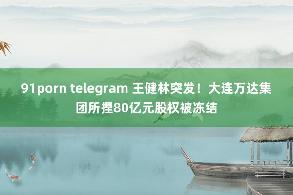 91porn telegram 王健林突发！大连万达集团所捏80亿元股权被冻结